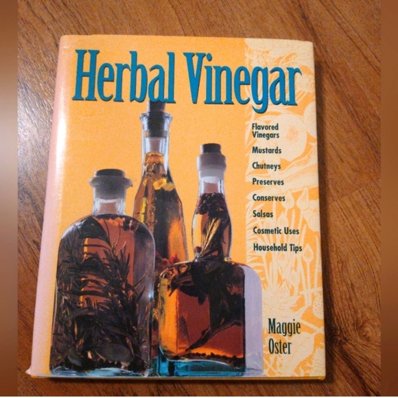 Herbal Vinegar Hardcover Book by Maggie Oster - Picture 1 of 4